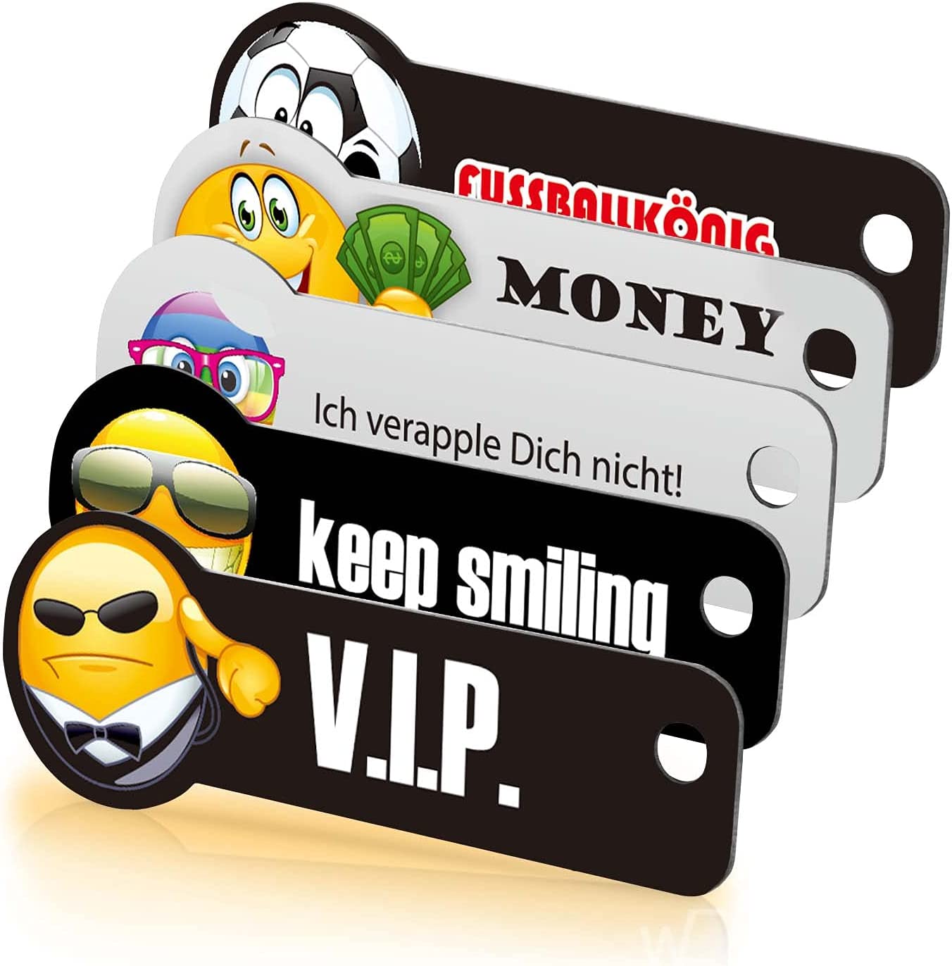 Einkaufswagenlöser SmileKey (5er Set)