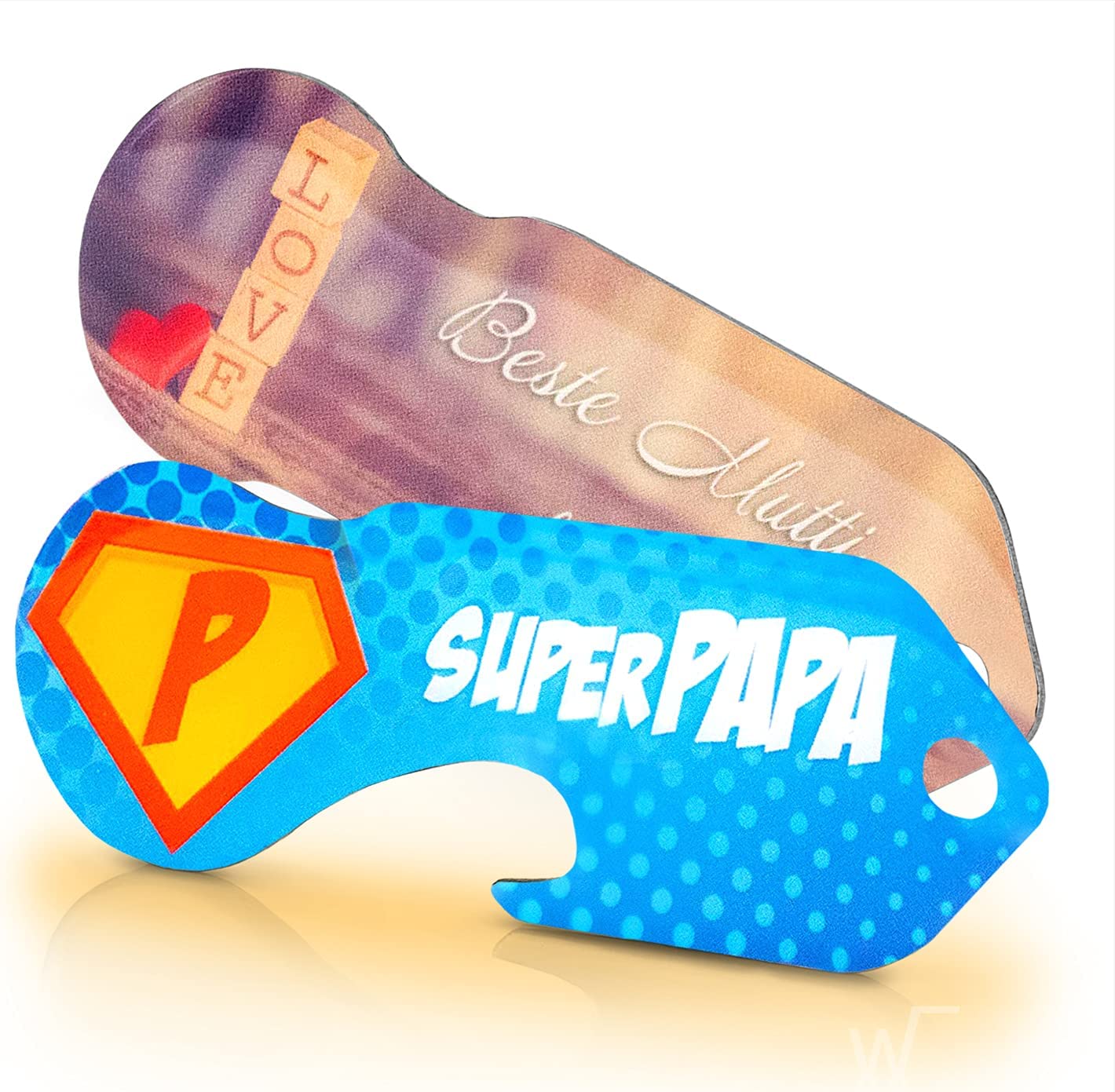 Einkaufswagenlöser Mama & Papa (2er Set)