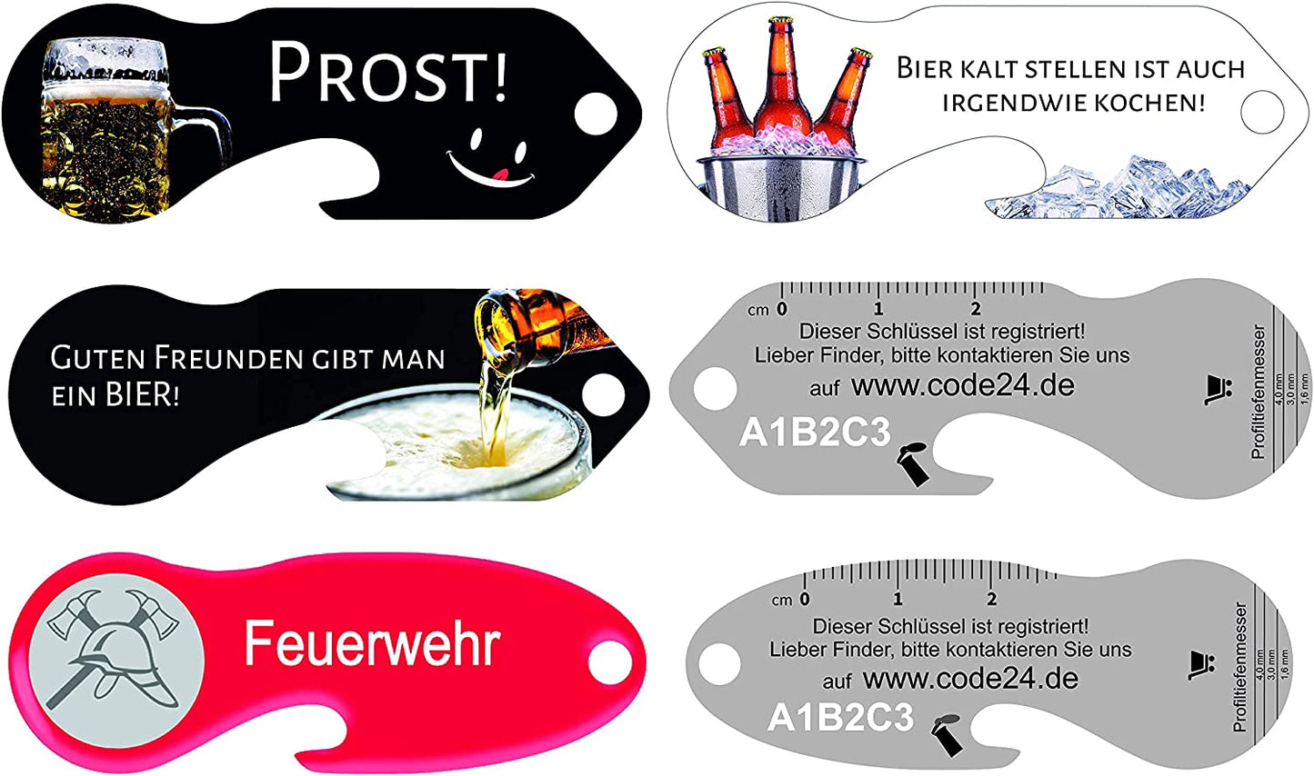 Einkaufswagenlöser Durstlöscher (4er Set)