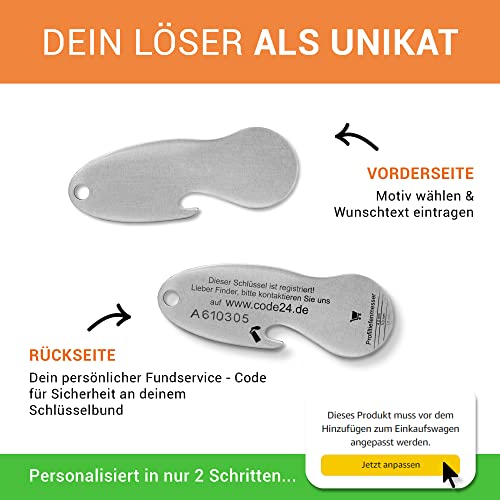 Einkaufswagenlöser personalisierbar Form 6 - Sale