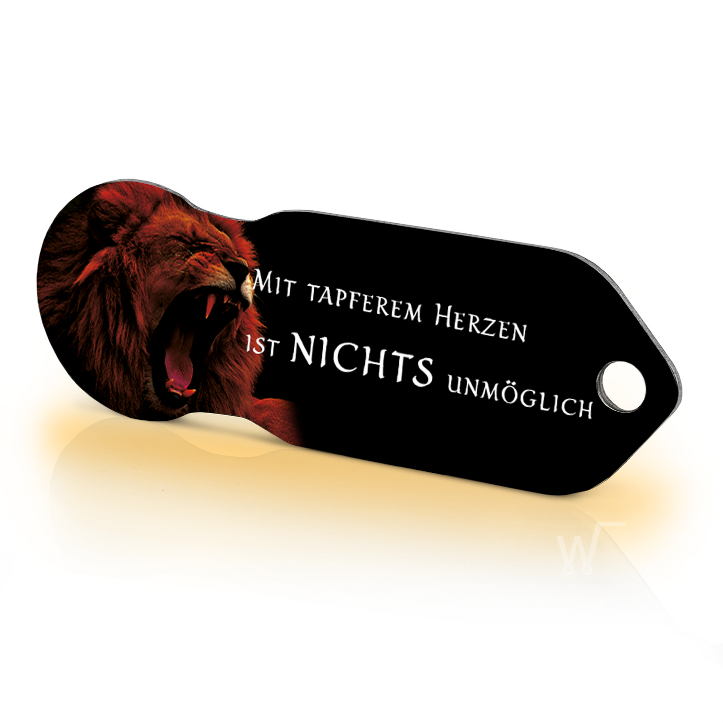 Einkaufswagenlöser Mit tapferem Herzen