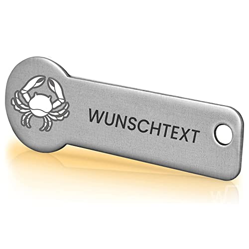 Einkaufswagenlöser Sternzeichen + Wunschgravur - Sale