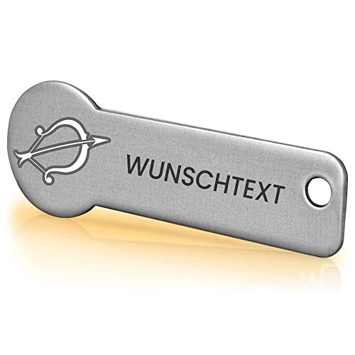 Einkaufswagenlöser Sternzeichen + Wunschgravur - Sale