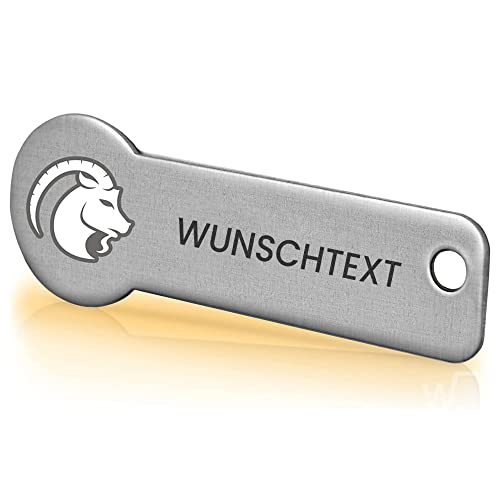 Einkaufswagenlöser Sternzeichen + Wunschgravur - Sale