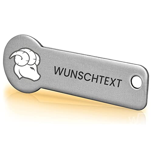Einkaufswagenlöser Sternzeichen + Wunschgravur - Sale