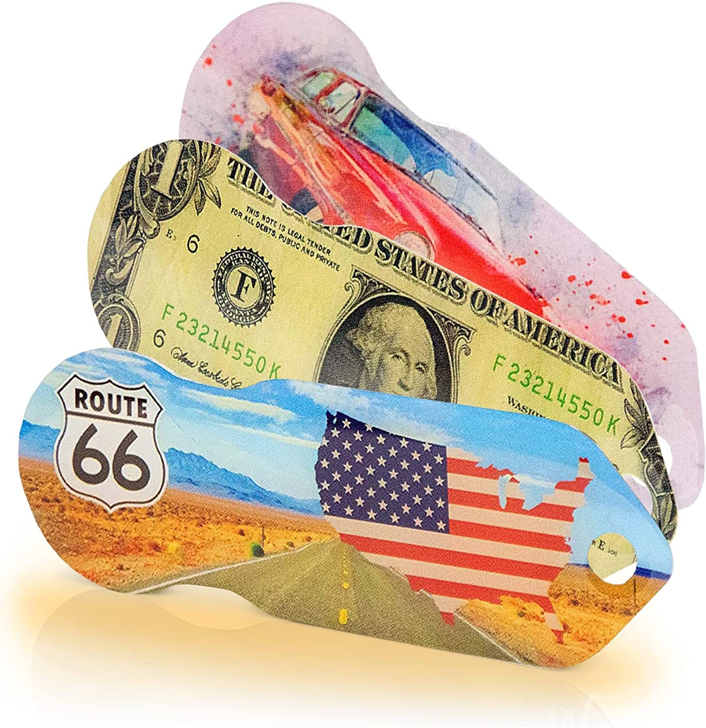 Einkaufswagenlöser Amerika (3er Set)