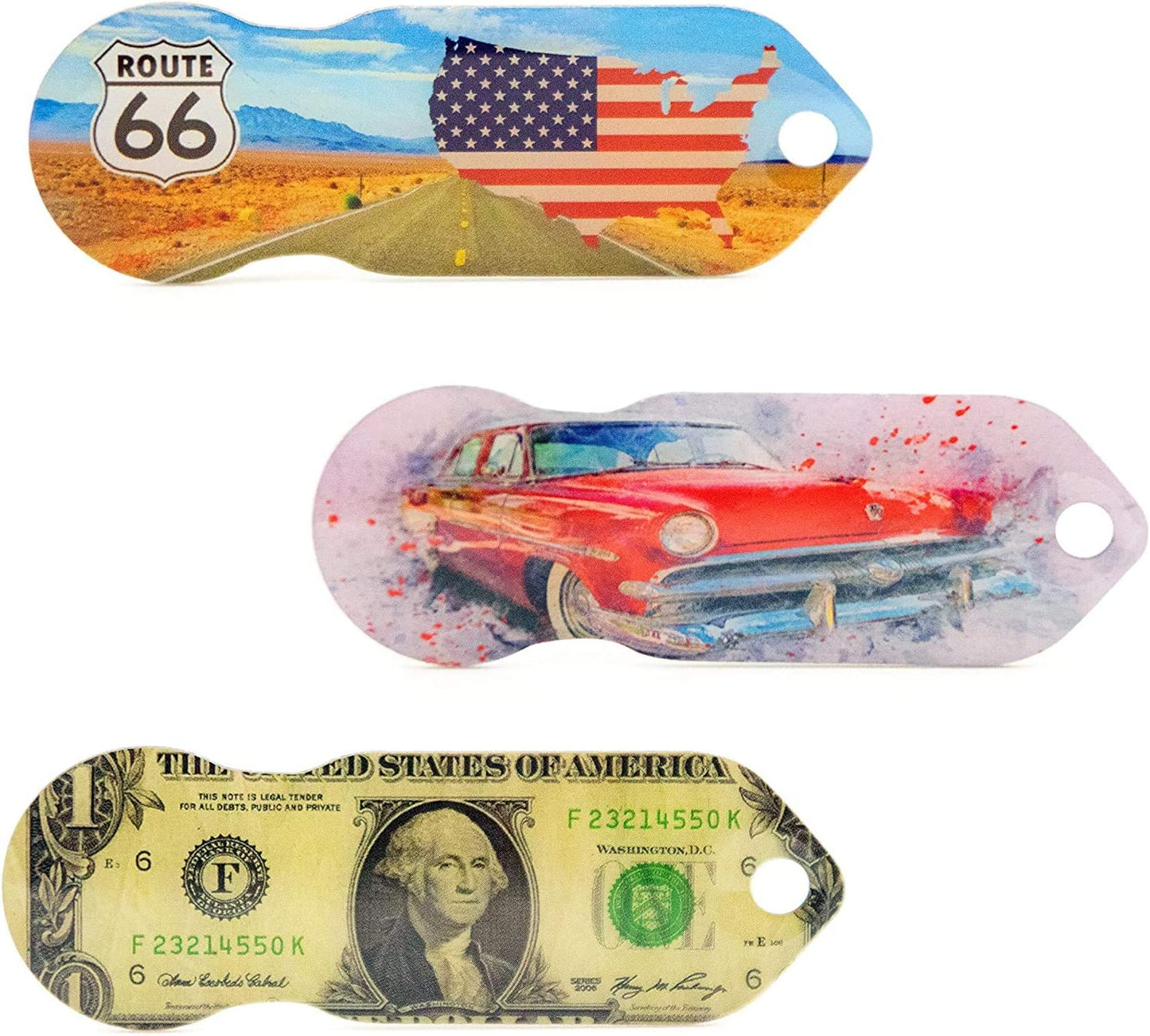 Einkaufswagenlöser Amerika (3er Set)